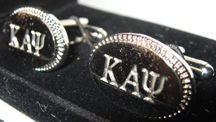 Kappa Premium Cufflinks silver-2sm