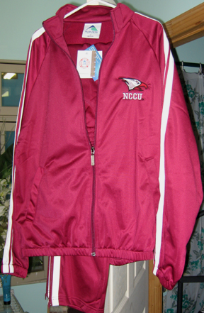 NCCU Knit Ricot Warmup Suit