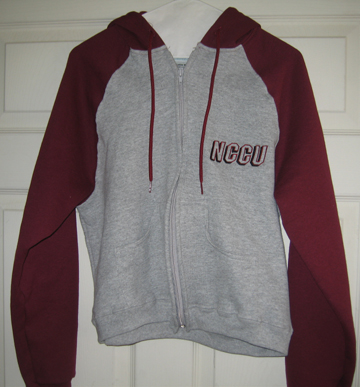 NCCU Womam Hooded Warmup Suit
