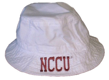 NCCU  Bucket Hat_White_lrg