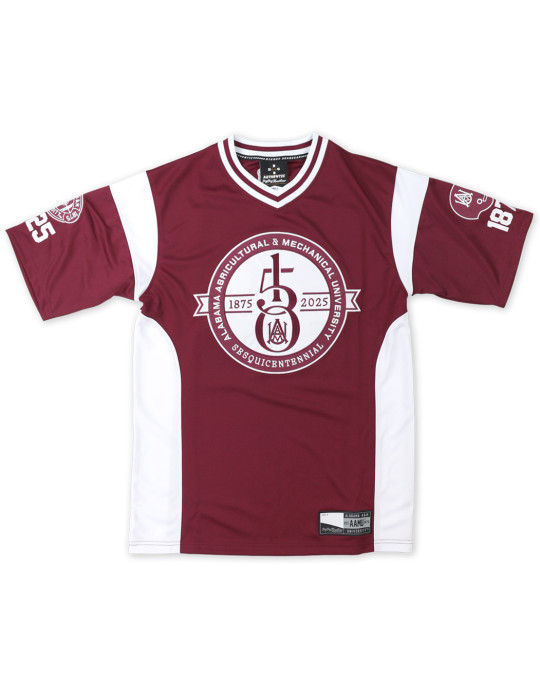 ALABAMA A&M 150TH ANNIVERSARY FOOTBALL JERSEY - MAROON
