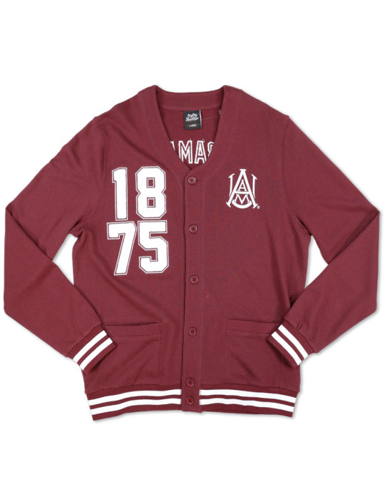Alabama A&M Men's Chenille Year Cardigan - 2026