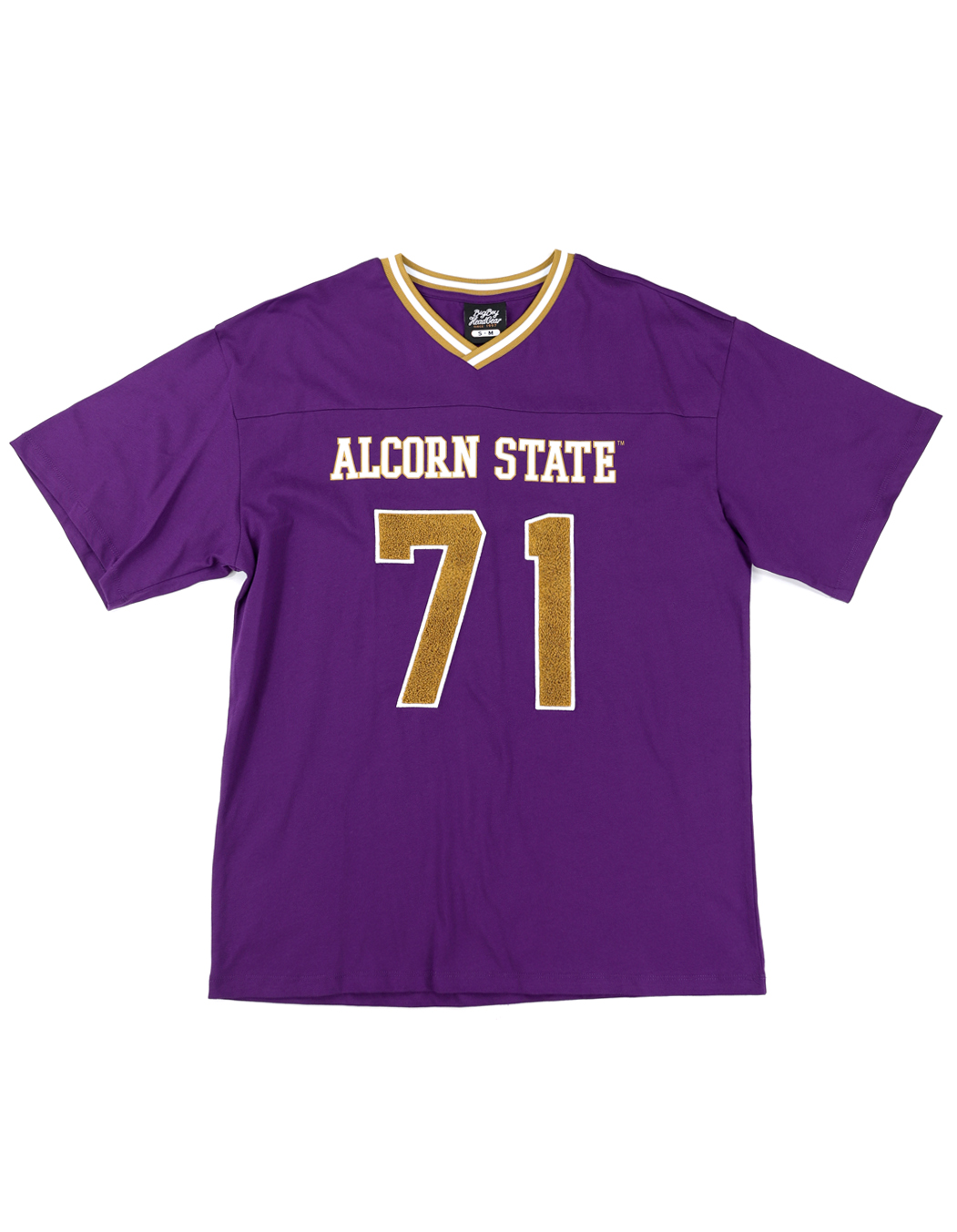 Alcorn State Women's Oversized Football Jersey Tee - 2026