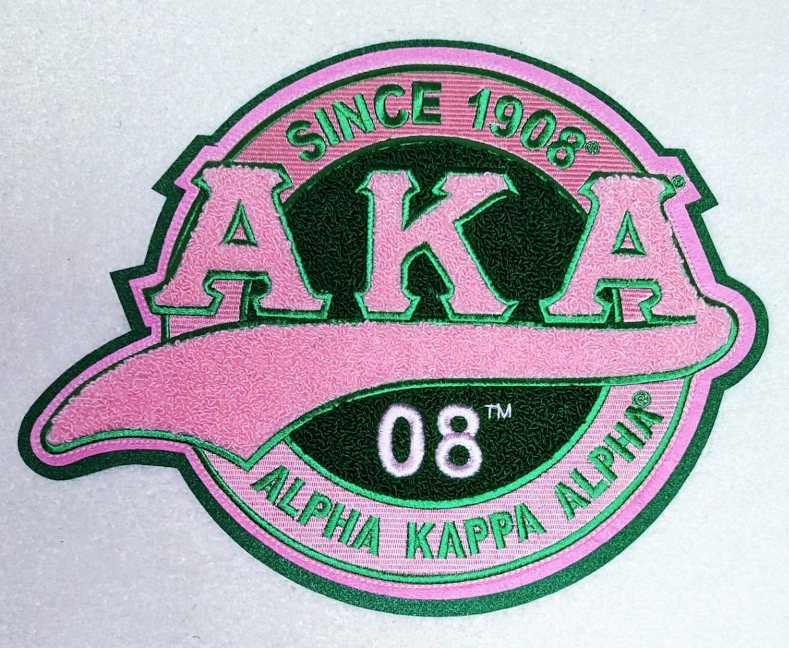 AKA Chenille 08 Tail Patch - 2023