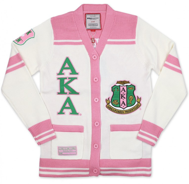 AKA Pink Cardigan Sweater - 2022 - BB