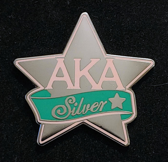 AKA Silver Star Pin - FO