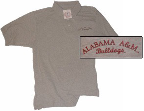 Alabama A&M University Cotton Pique Polo