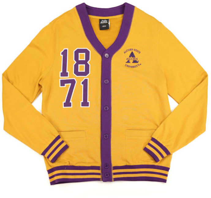 Alcorn State GOLD Men's Cardigan - 2024