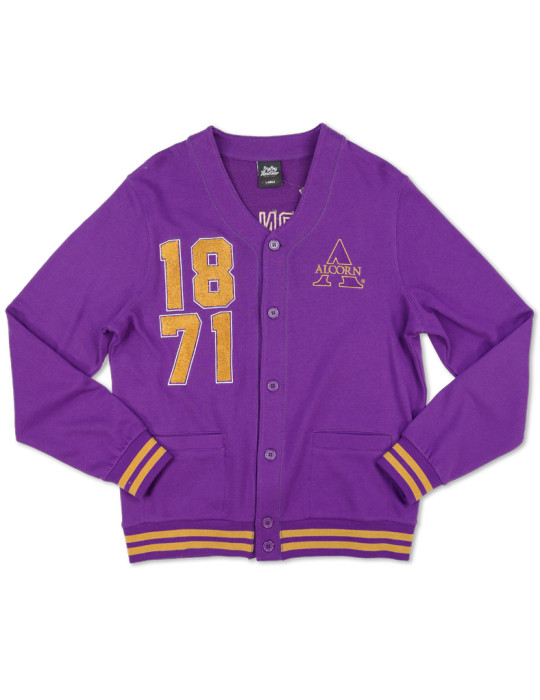 Alcorn State Men's Chenille Year Cardigan - 2026