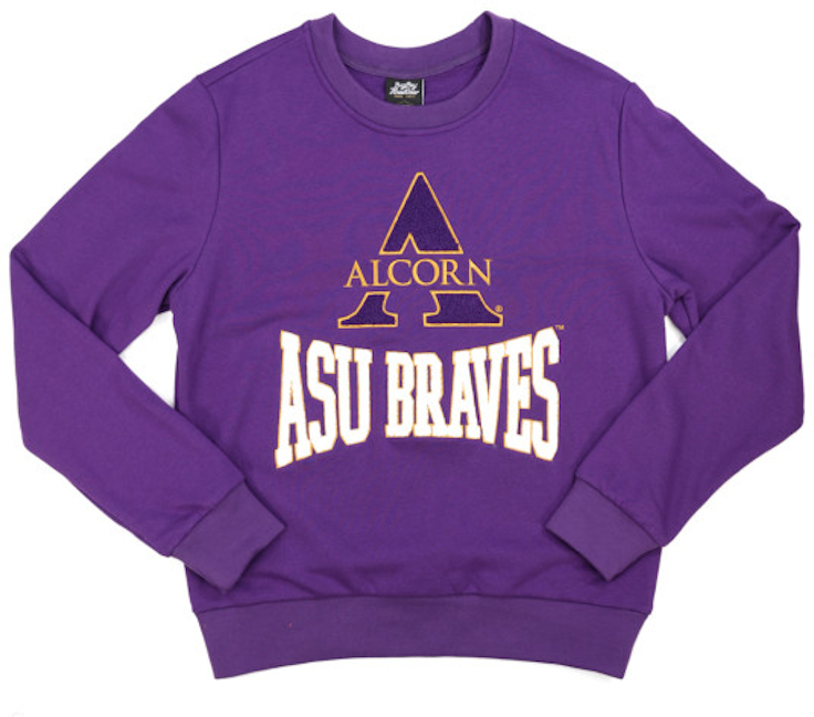 Alcorn State Embroidered Sweatshirt - 2024