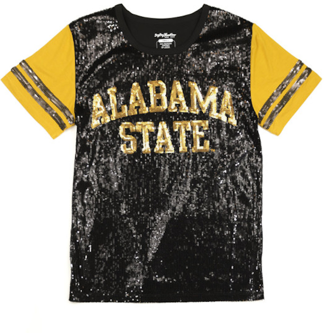 Alabama State Sequins Tee - 2024