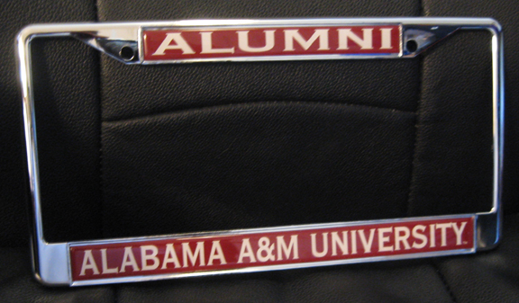 Alabama AM Alumni License Frame