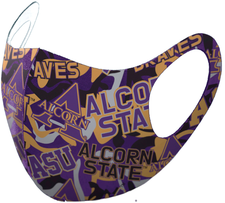 Alcorn State - Set of 2 - 3D Breathable Reusable Masks