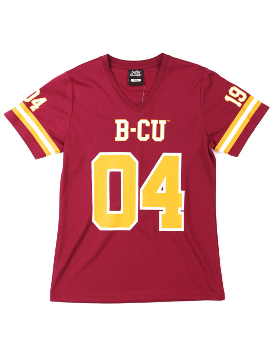 Bethune Cookman Women's Football Jersey Tee - 2025