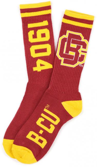 Bethune Cookman Socks - 2022