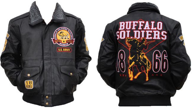 Buffalo Soldiers Leather Jacket