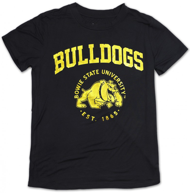 Bowie State Women's Foil Tee - 1920
