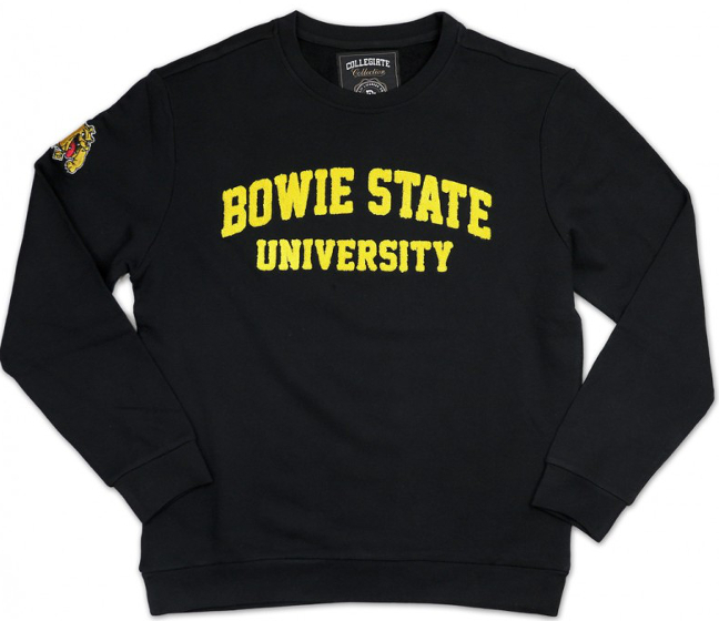 Bowie State Chenille Embroidered Sweatshirt - 1920