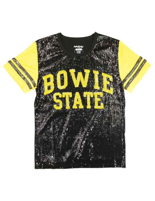 Bowie State Sequins Tee - 2024