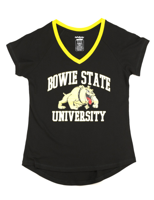 Bowie State V-Neck Tee - 2024