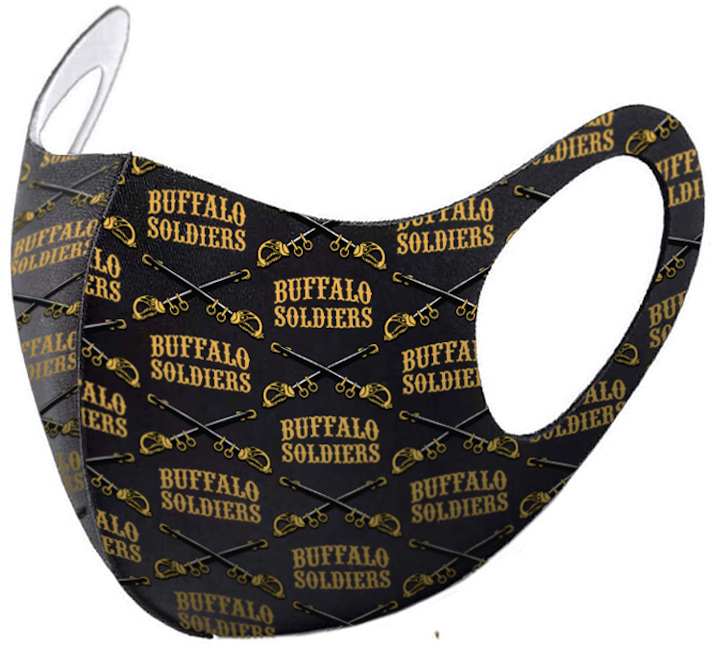 Buffalo Soldiers - Set of 2 - 3D Breathable Reusable Masks