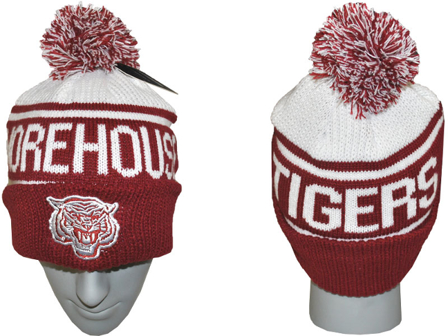 Morehouse Beanie w/ Puffball - 2