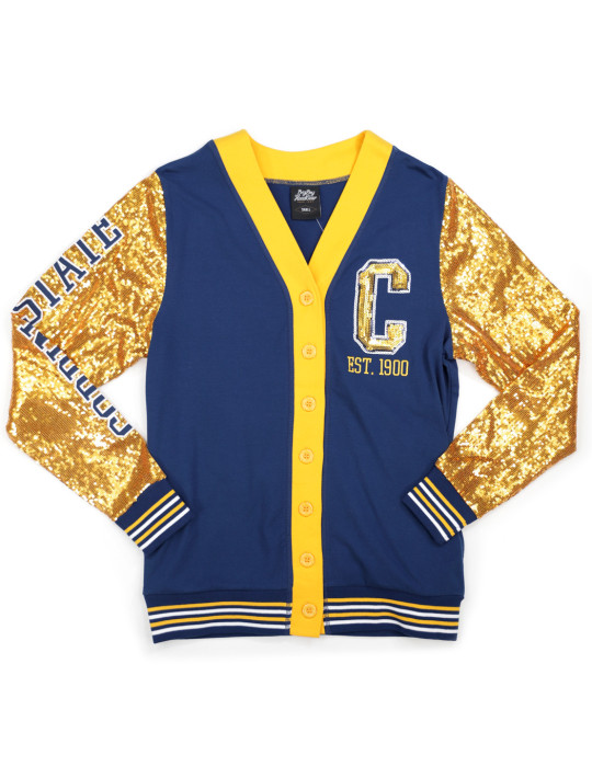 Coppin State Women's Sequins Cardigan - 2024