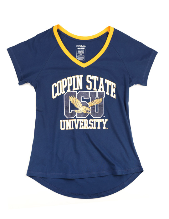 Coppin State V-Neck Tee - 2024