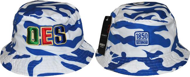 Order of the Eastern Star Camouflage Bucket Hat - BB