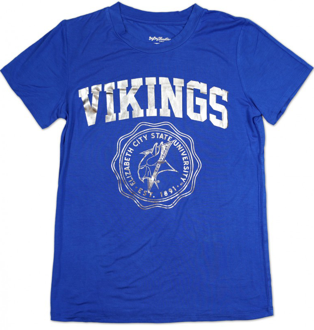 ECSU Women's Foil Tee - 1920