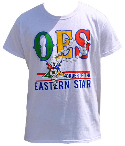 Order of the Eastern Star Tags Tee