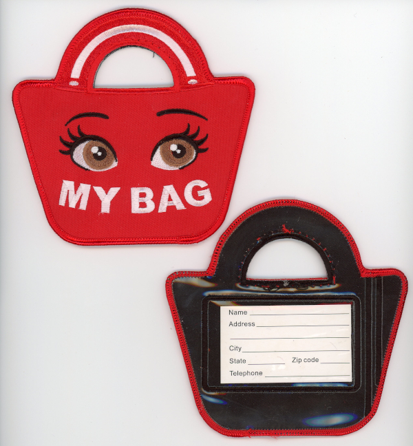 Eyes My Bag Purse Luggage Tags - Set of 2