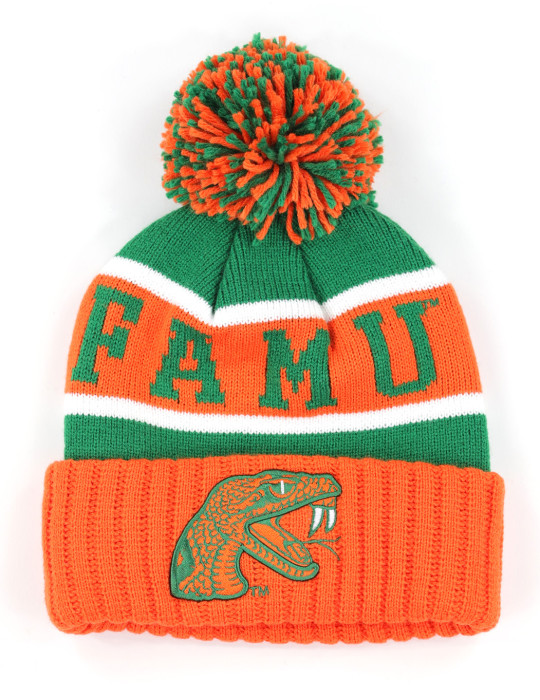 Florida A&M Beanie w/ Puffball - 2025
