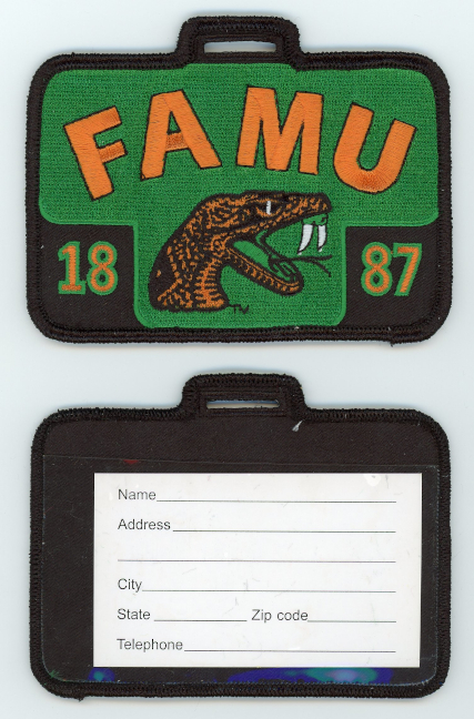 Florida A&M Briefcase Luggage Tags - Set of 2