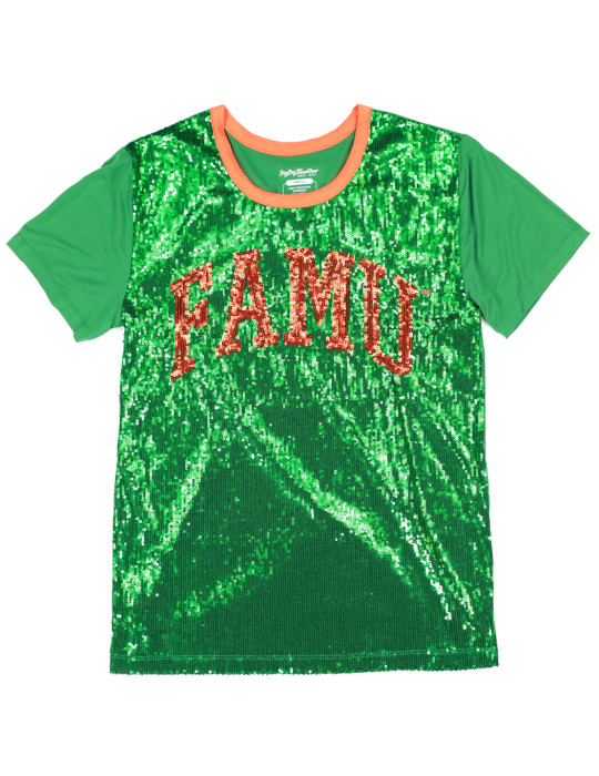 Florida A&M Sequins Tee - 2024