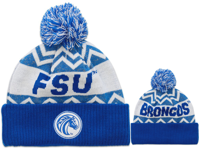 Fayetteville State Beanie w/ Puffball - 1920