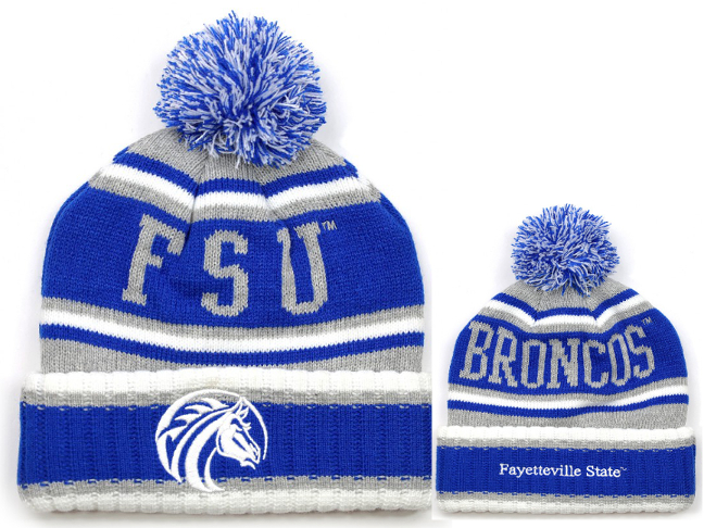 Fayetteville State Beanie w/ Puffball - 1920b