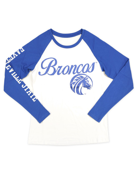 Fayetteville State Women's Sparkling Letter Long-Sleeve Tee - 2024