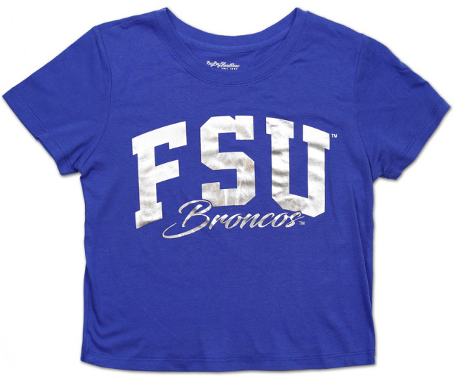 Fayetteville State Cropped Tee - 1920