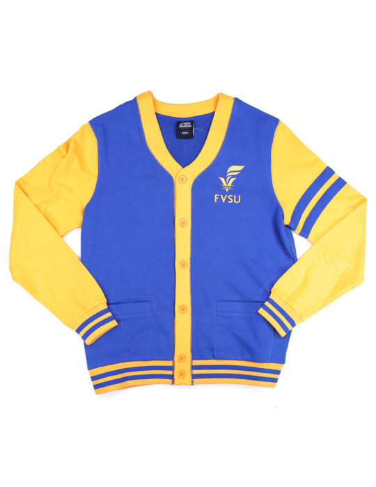 Fort Valley State Blue Men's Cardigan - 2024