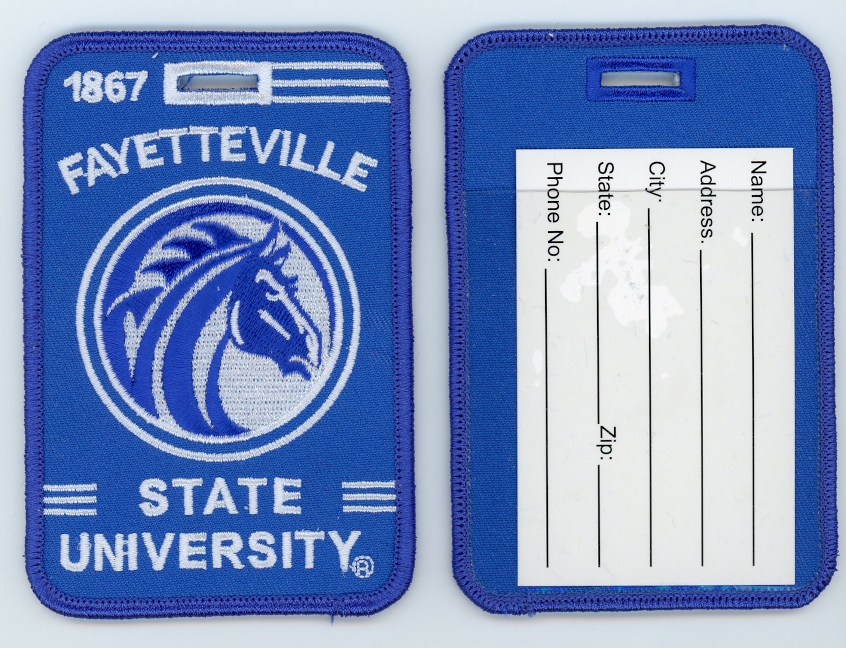 Fayetteville State Large Luggage Tags - Set of 2