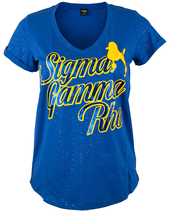 Sigma Gamma Rho Sorority Foil Tee - BB