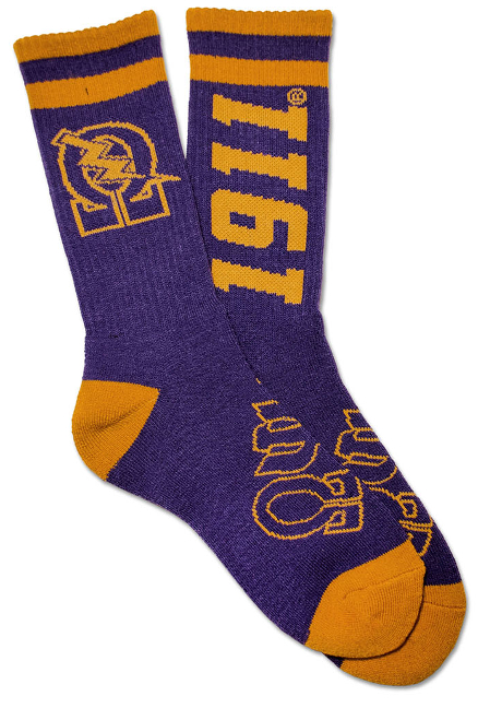 Omega Purple Socks - BB17
