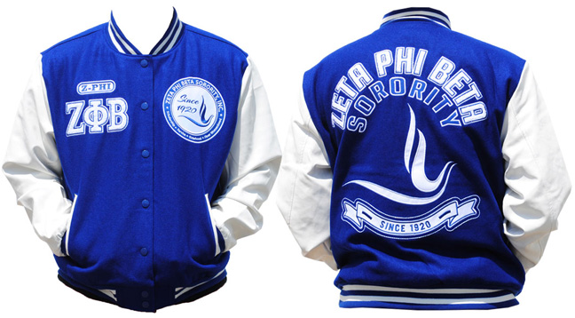 Zeta Phi Beta Varsity Jacket - 2014