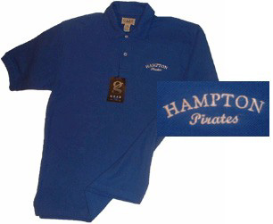 Hampton University Cotton Pique Polo