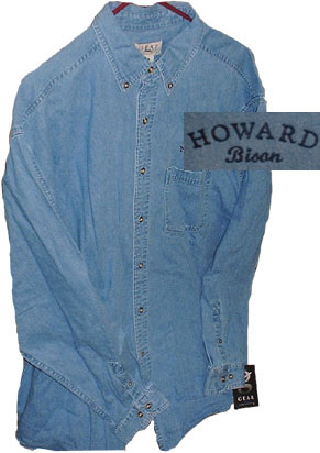 Howard University Denim Shirt
