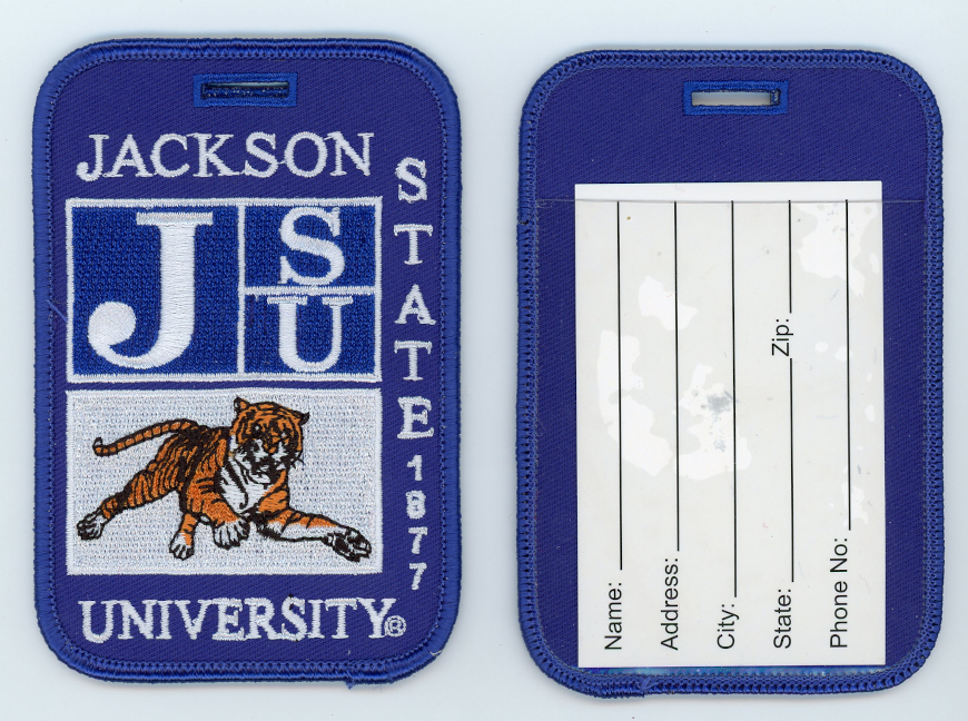 Jackson State Luggage Tags - Set of 2 - 2025