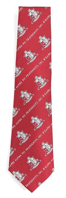 Kappa Crimson Shield Silk Tie - 2023