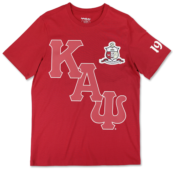 Kappa Crimson Embroidered Tee - 2023
