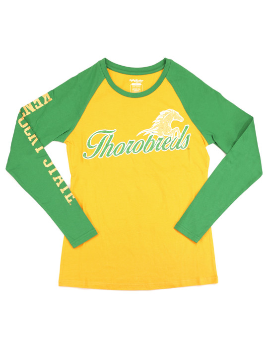 KSU Women's Sparkling Letter Long-Sleeve Tee - 2024